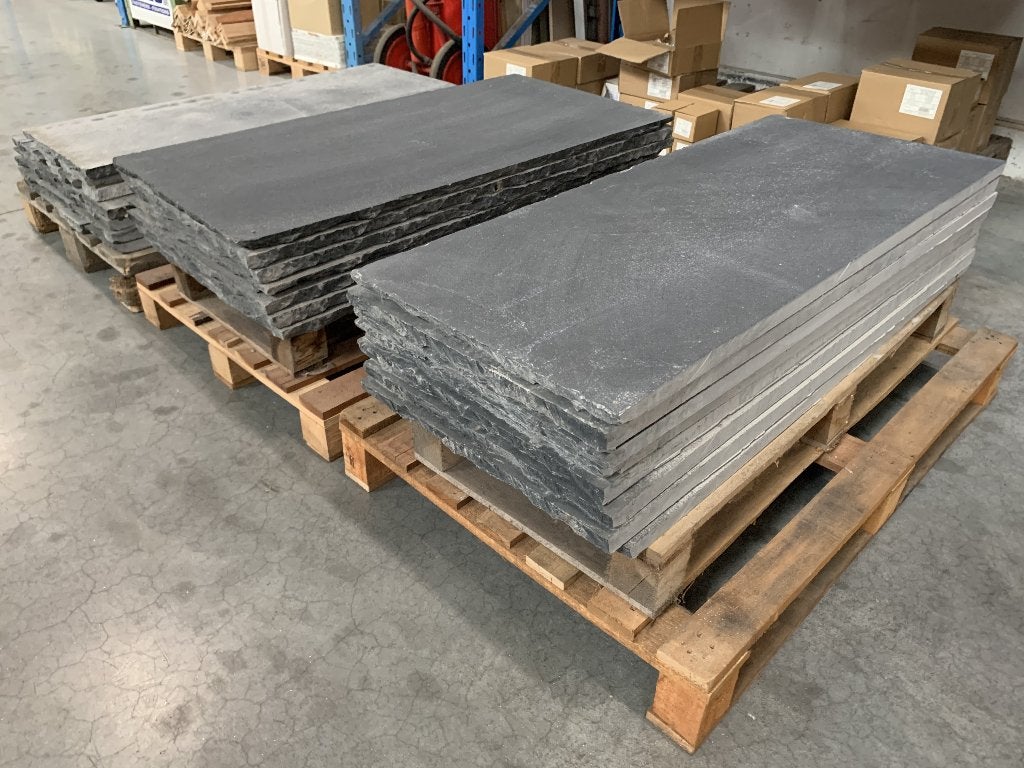 Partij leisteen terrastegels (XL), Ophalen, Nieuw, Terrastegels, Natuursteen