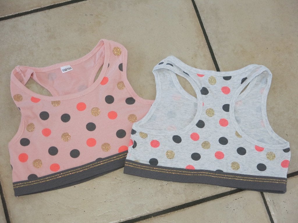 2 bh-topjes, maat 158-164, NIEUW, Kinderen en Baby's, Kinderkleding | Maat 158, Ophalen, Nieuw, Meisje, Nacht- of Onderkleding