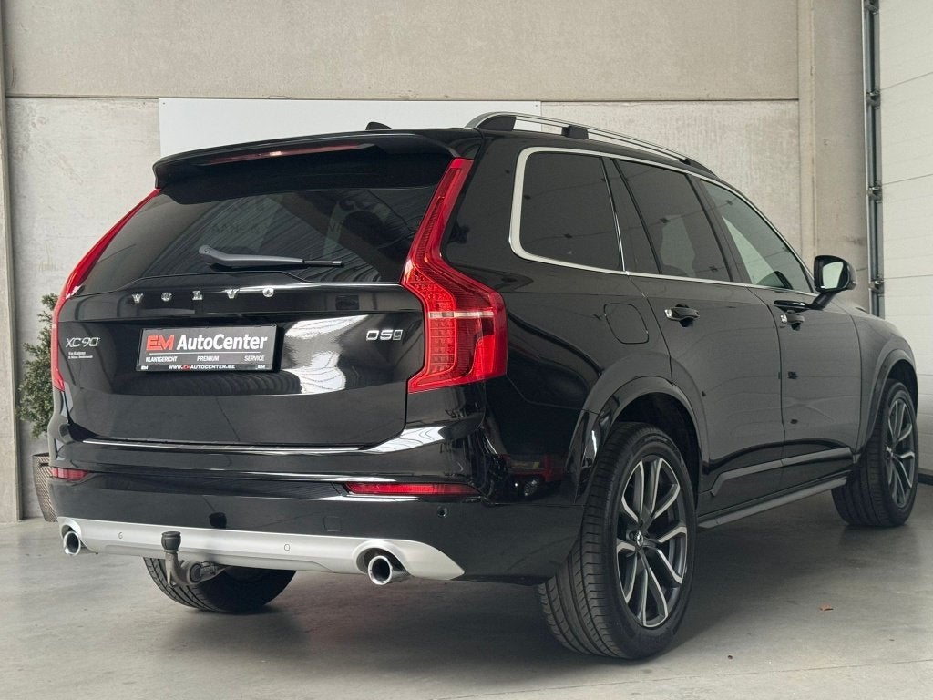 Volvo Xc90 2.0 D5 Geartronic 224 PK CAM-LED High-Trekh.-1Eig, Auto's, Volvo, 4 cilinders, 1969 cc, Zwart, Leder