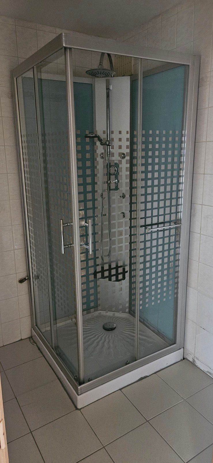Douchecabine in goede staat, Ophalen, Gebruikt, Met douche