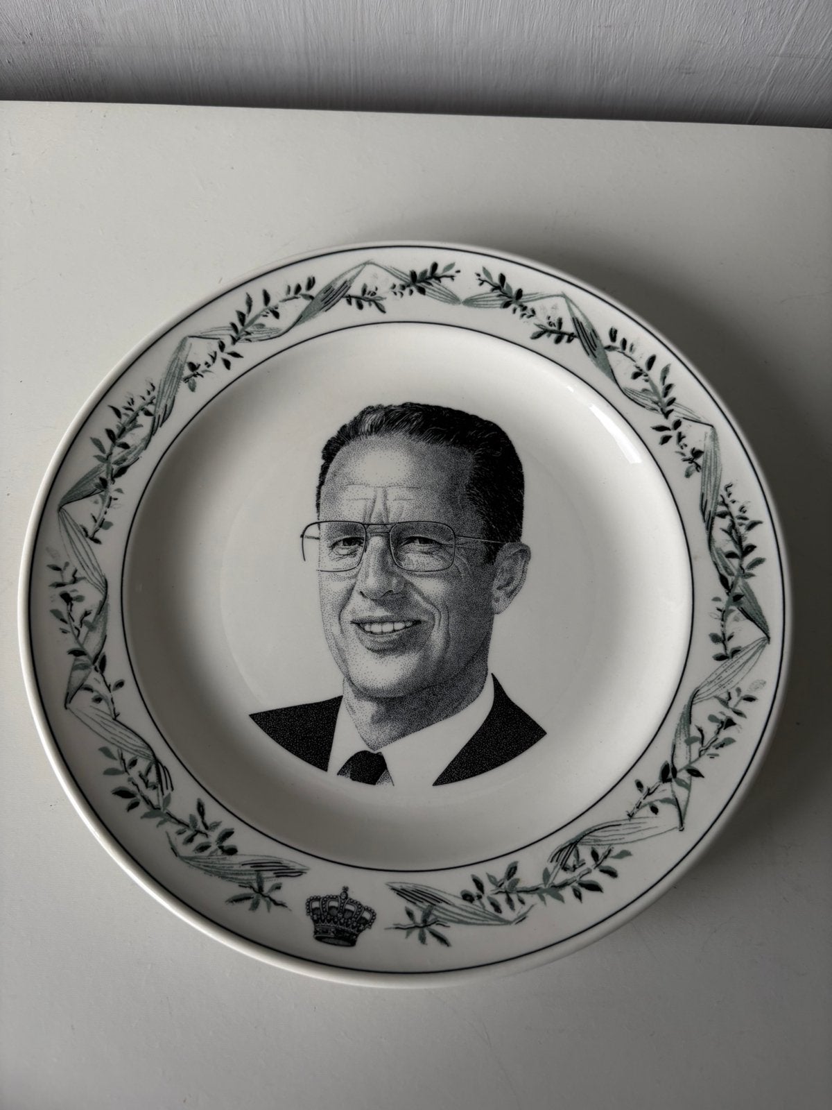 ROYAL BOCH „KING BAUDOUIN” bord, Ophalen of Verzenden, Zo goed als nieuw
