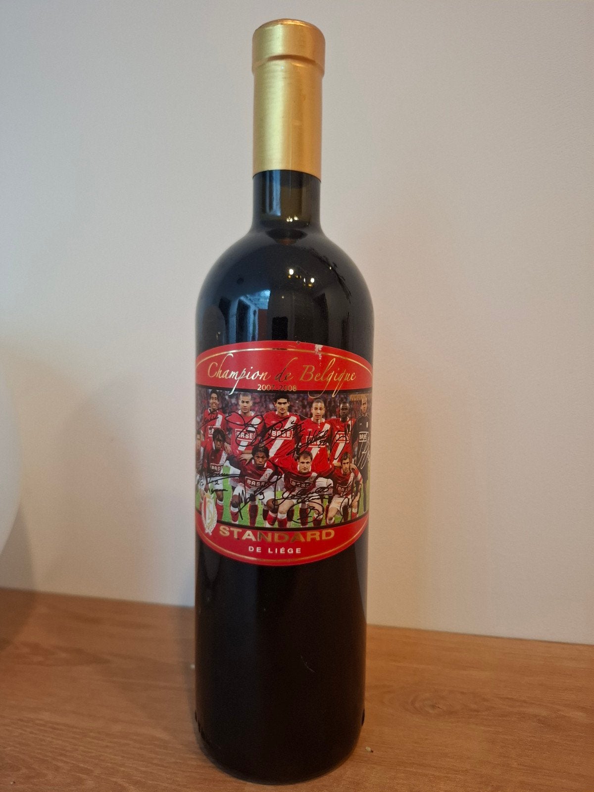 bouteille collection standard de liege champion 2007 2008., Collections, Vins, Enlèvement, Italie