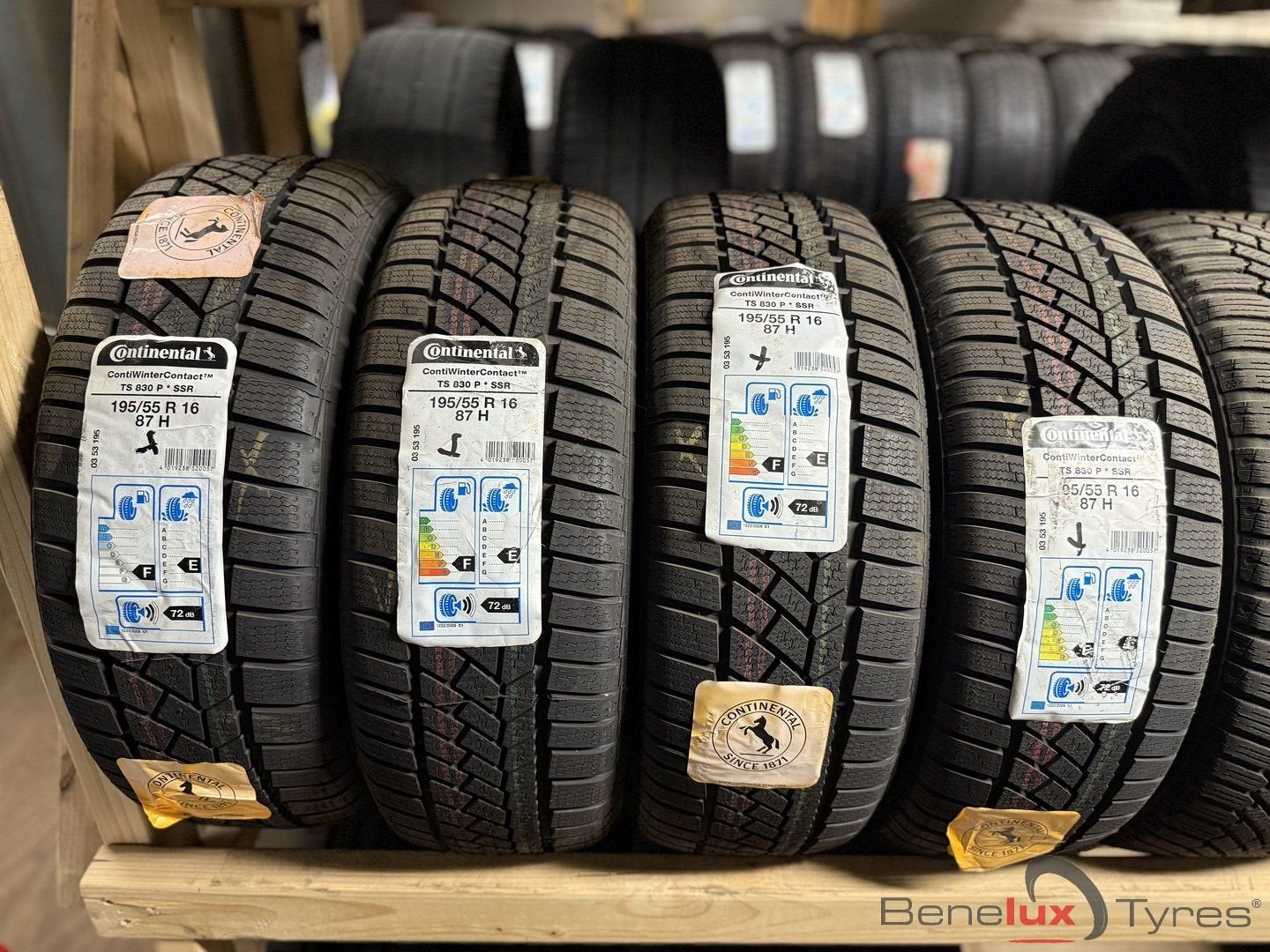 snow 195/55R16 87H Continental 195/55 R16 195/55/15 1955516, Auto-onderdelen, -, Nieuw, Band(en), 195 mm