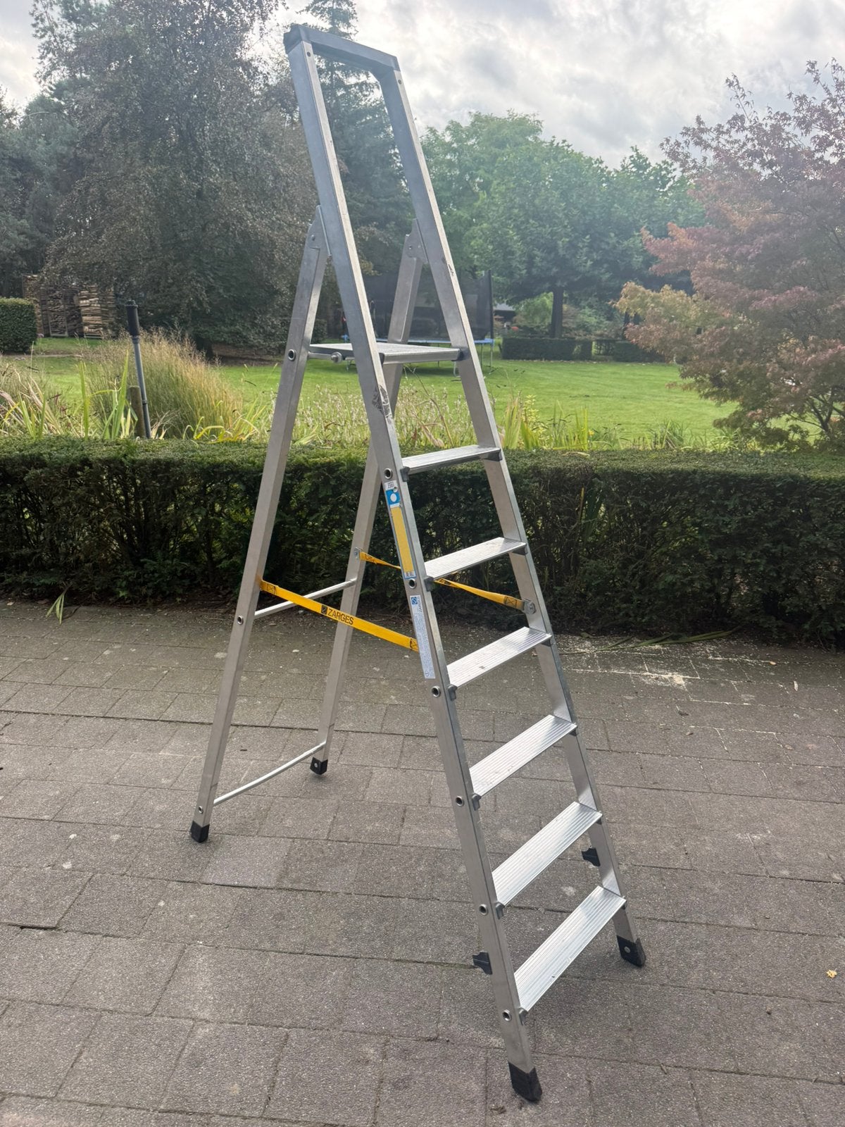 Aluminium trap perfecte staat, Doe-het-zelf en Bouw, Ophalen, Zo goed als nieuw, Trap