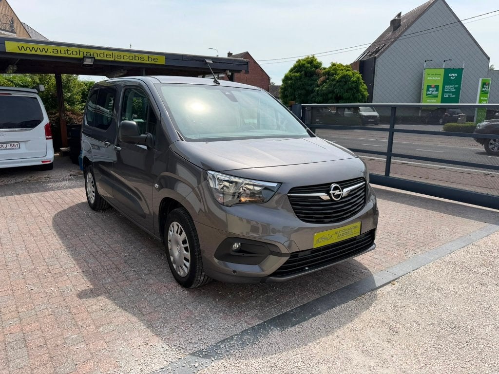 OPEL COMBO LIFE * 1.2 BENZ * 5 PLA * CAMÉRA * GPS*AUT AIRCO, Autos, Argent ou Gris, Achat, Phares entièrement LED, Euro 6