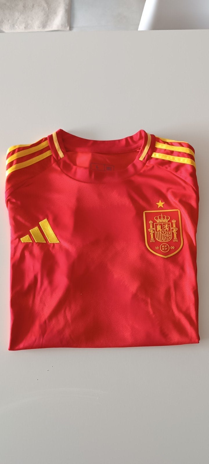 Espagne maillot 2024, Sport en Fitness, Voetbal, Maat L, Shirt