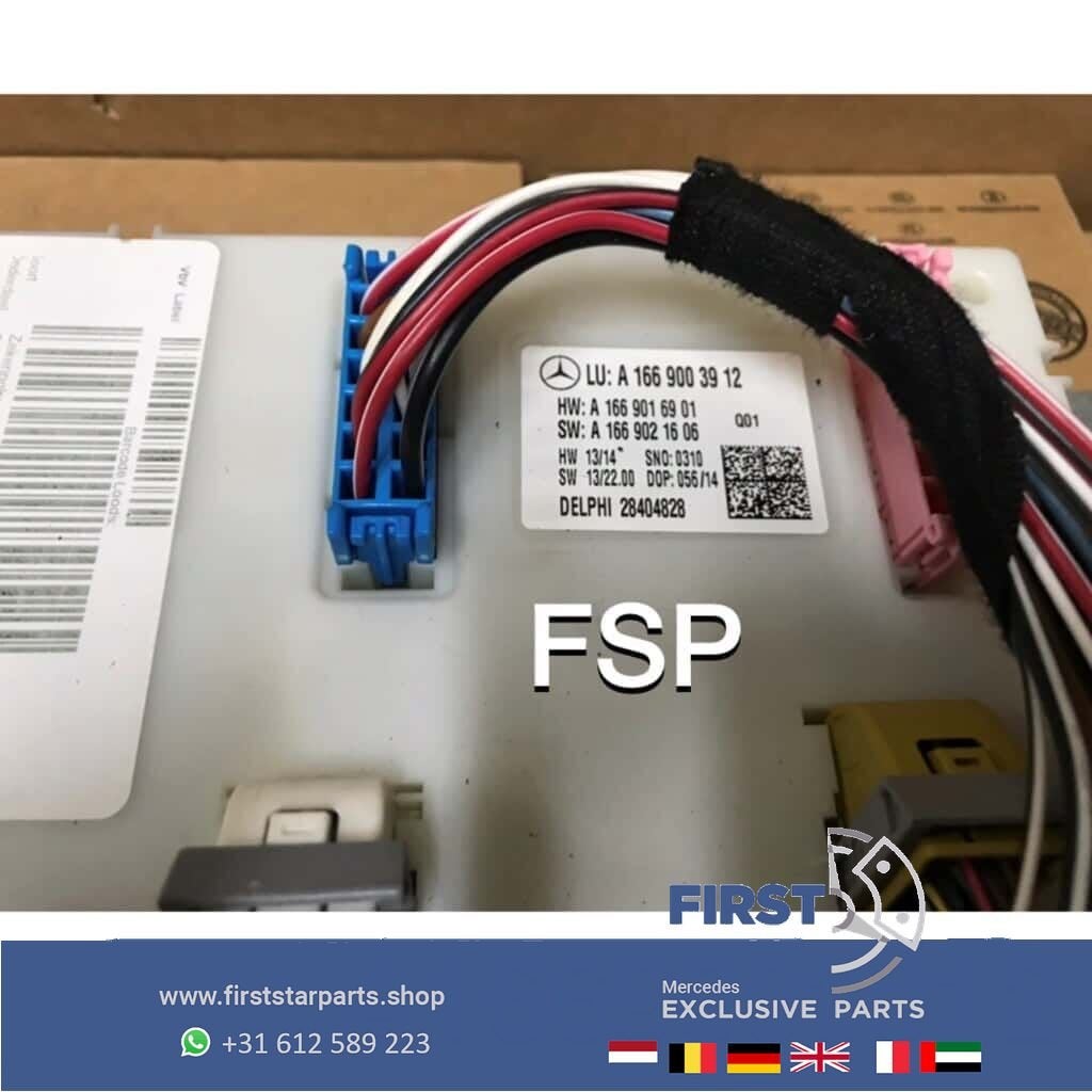 A1669003912 ACHTERSTE SAM MODULE W166 W292 X166 GLE GL 2015-, Utilisé, -, -, Enlèvement ou Envoi