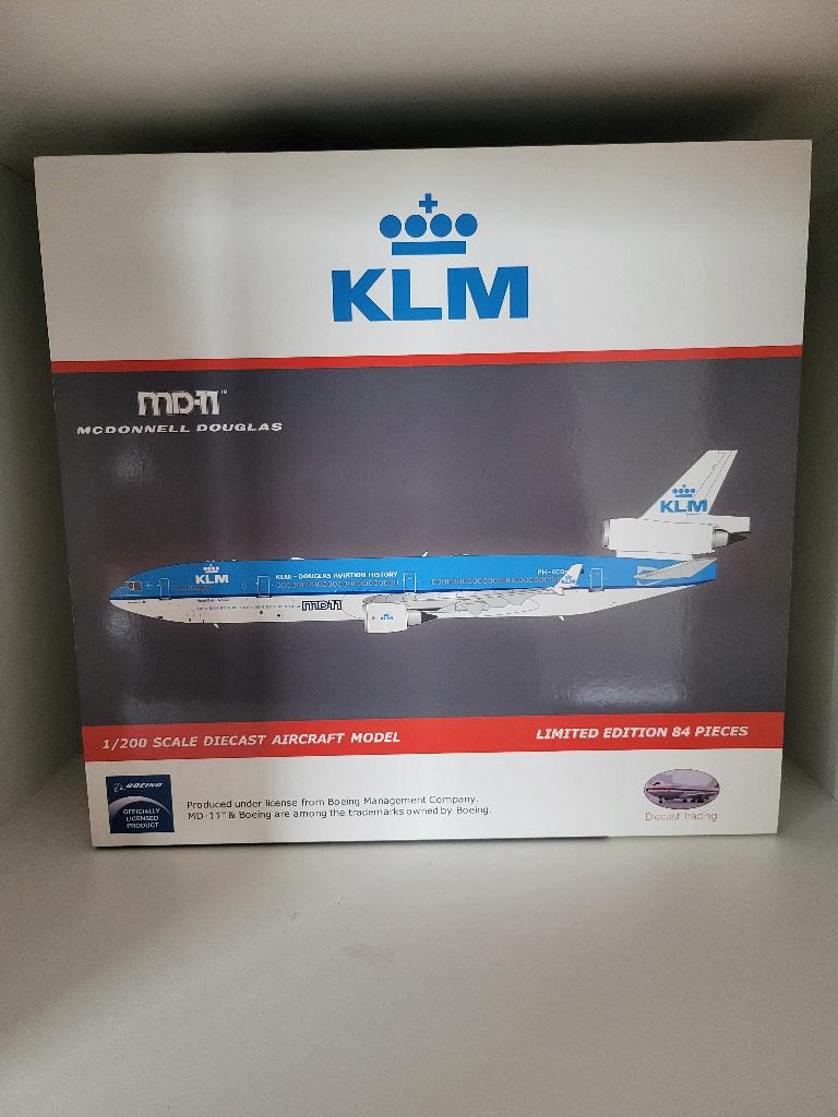 JC Wings 1:200 KLM "FAREWELL" MD-11 DT2301, Verzamelen, Luchtvaart en Vliegtuigspotten, Ophalen of Verzenden, Nieuw, Schaalmodel