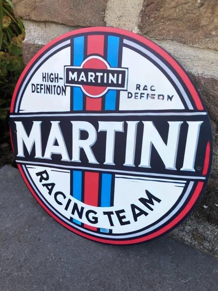 MARTINI plaatwerkplaat - Nieuw, Ophalen of Verzenden, Nieuw, Reclamebord