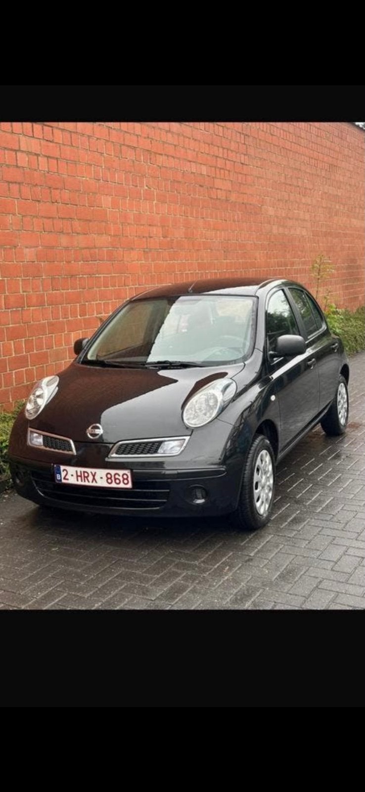 Nissan micra  in goede staat 16/10/2010, Auto's, Voorwielaandrijving, Zwart, Micra, Handgeschakeld