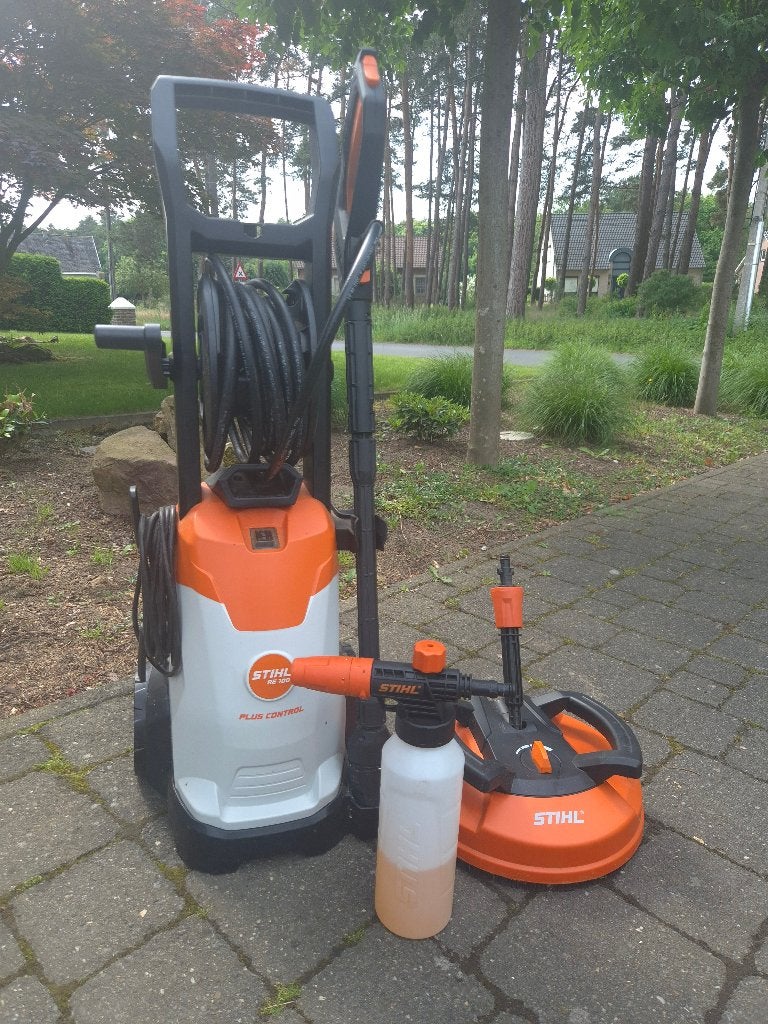 STIHL RE 100 PLUS CONTROL HOGEDRUKREINIGER, Ophalen, Stihl, Met autostop en -start, Zo goed als nieuw