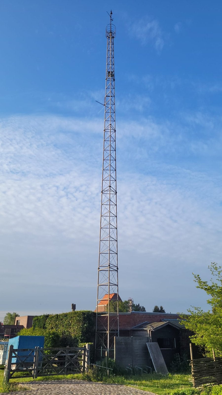 GRATIS AF TE HALEN – STALEN MAST (24 METER), Ophalen, Gebruikt, Overige typen