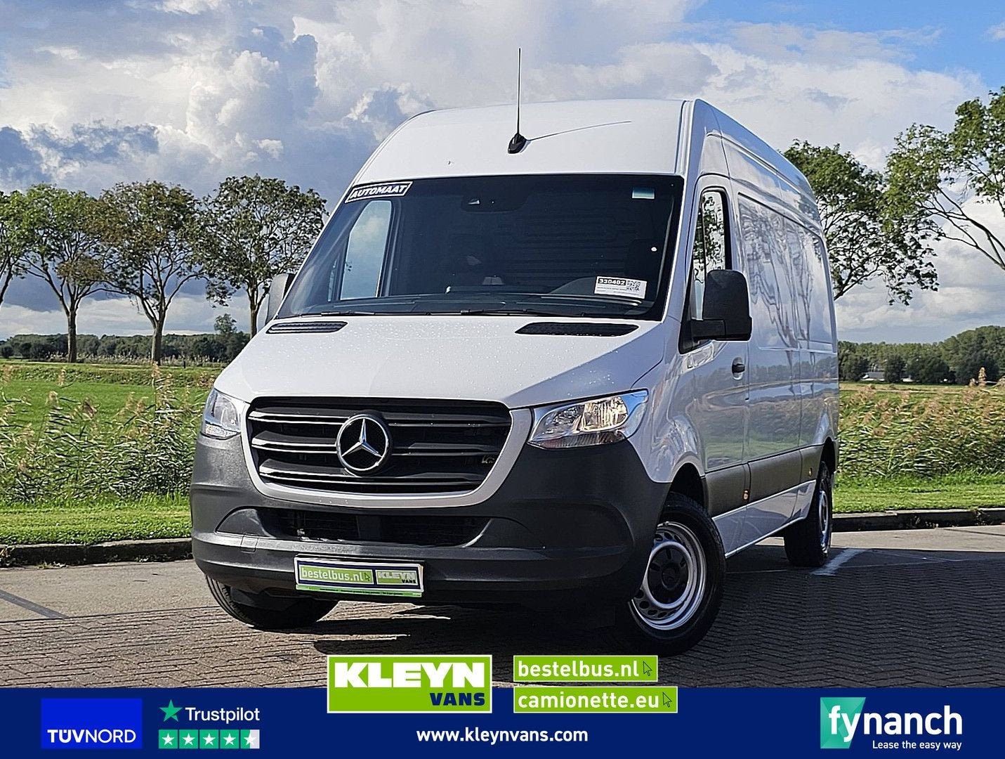 Mercedes-Benz SPRINTER 315 ac aut laadklep EUR6, Automaat, Wit, Mercedes-Benz, Bedrijf
