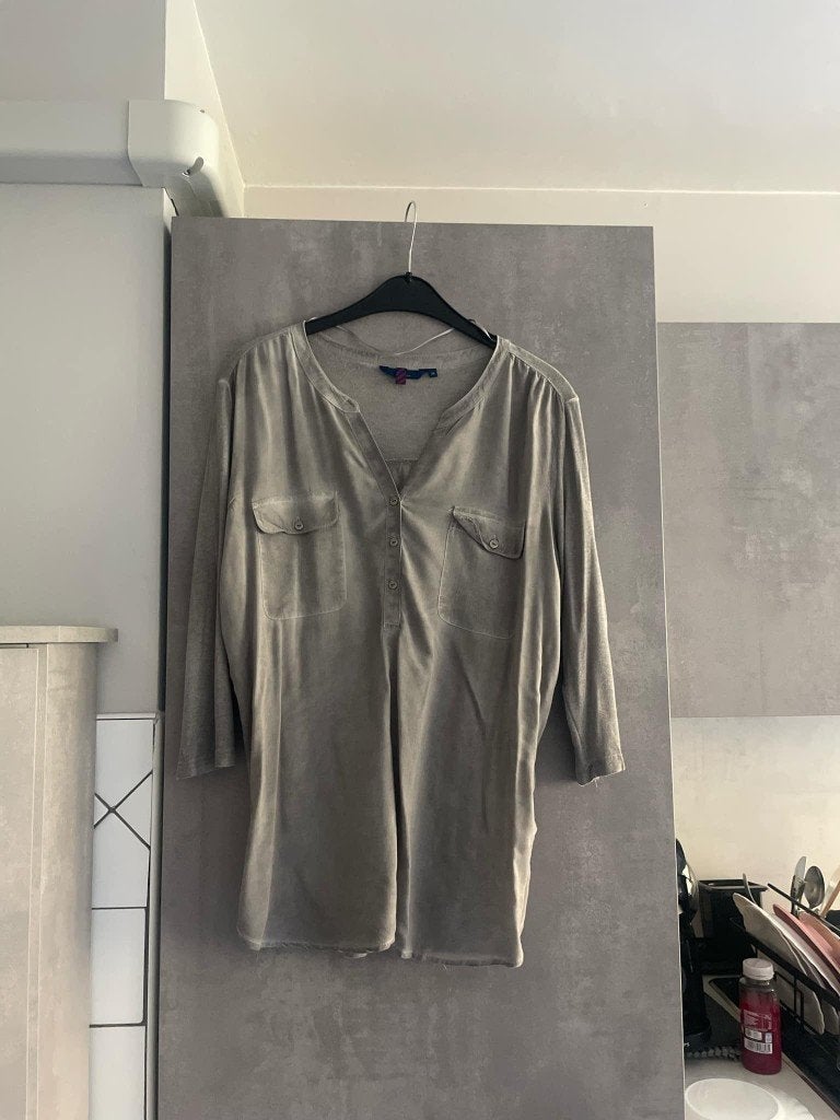Nieuwe BLOUSE. TOM TAILOR lange mouwen grijs M, Kleding | Dames, Blouses en Tunieken, TOM TAILOR, Ophalen of Verzenden, Zo goed als nieuw