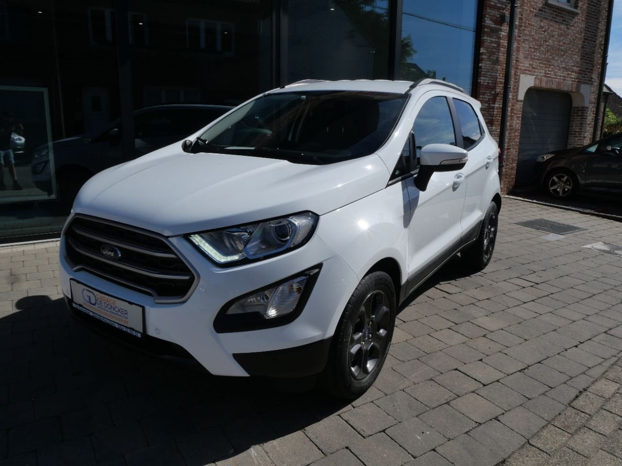 Ford EcoSport (bj 2019, automaat), Auto's, Gebruikt, Euro 6, Ecosport, Wit