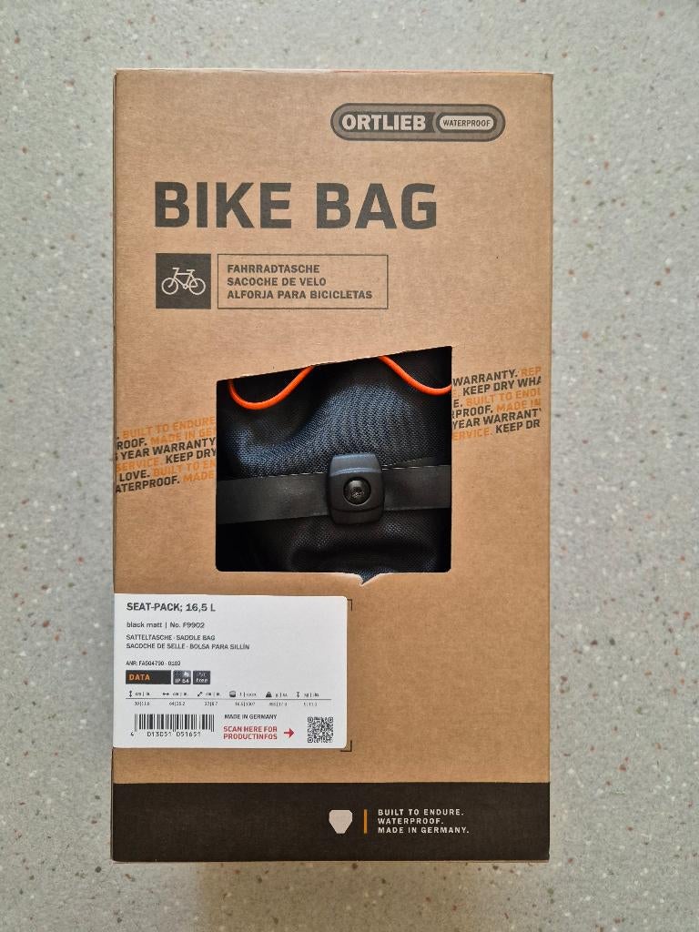 Ortlieb bike bag, Fietsen en Brommers, Fietsaccessoires | Fietstassen, Ophalen, Nieuw, Ortlieb