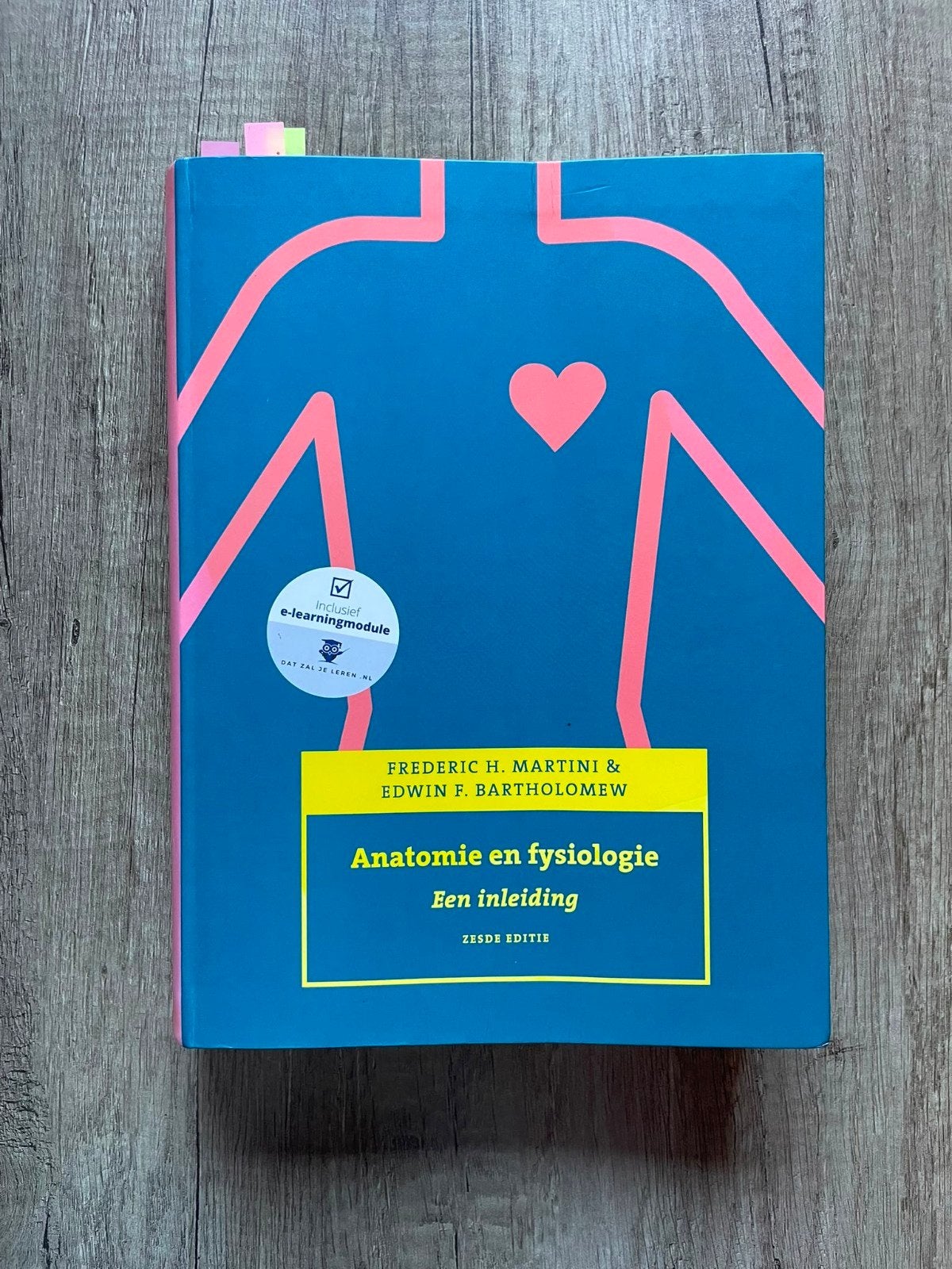 Anatomie en fysiologie: een inleiding, Ophalen of Verzenden, Zo goed als nieuw, Hoger Onderwijs, Frederic H. Martini; Edwin F. Bartholomew