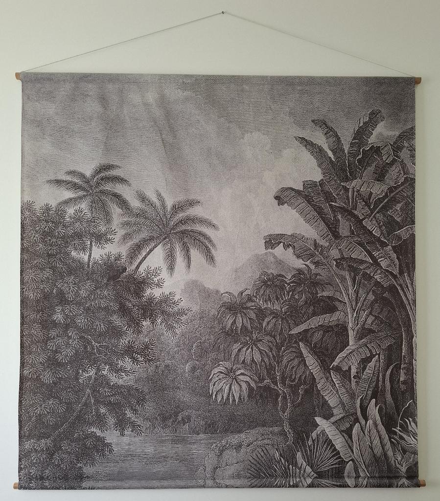 Wandkleed jungle, Ophalen, 154 cm, Zo goed als nieuw, 154 cm