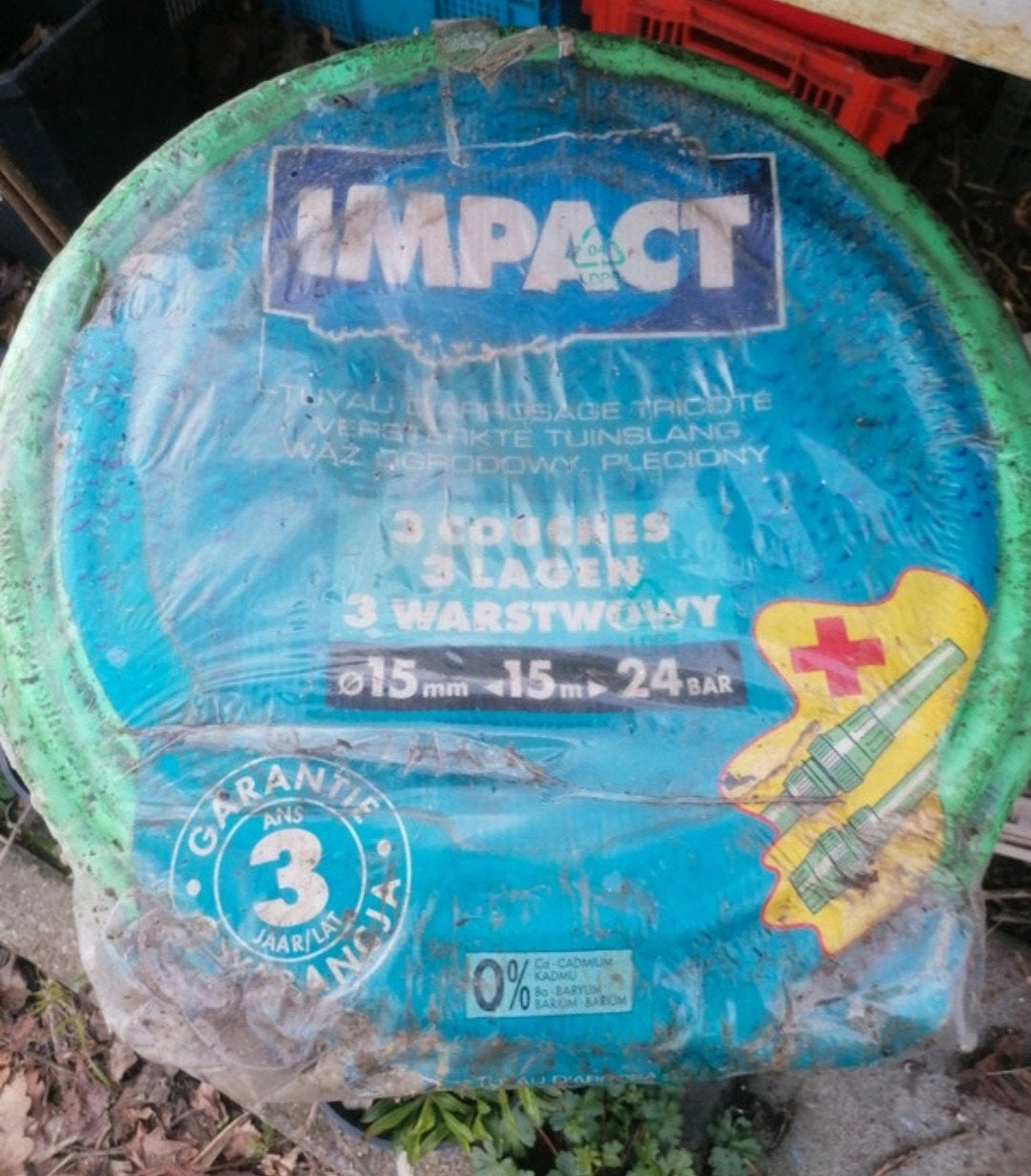 Tuinslang waterdarm 15m compleet, Ophalen of Verzenden, Tuinslang