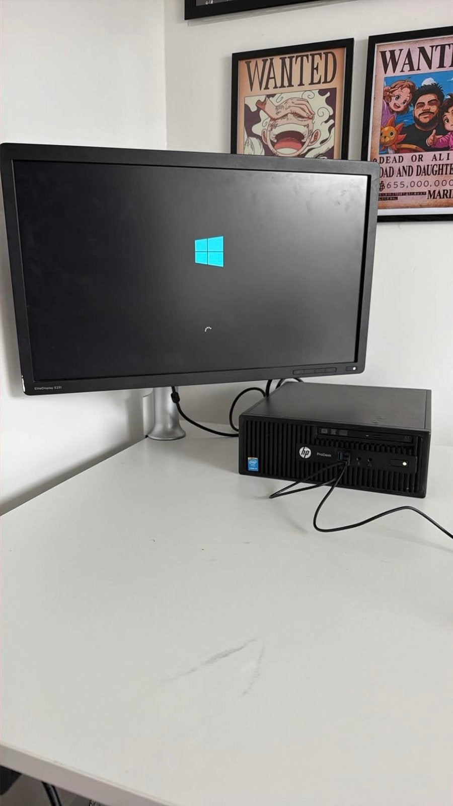 Pc + monitor + arm, Enlèvement, Comme neuf