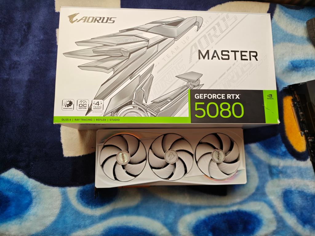 Rtx 5080 master ice, Ophalen