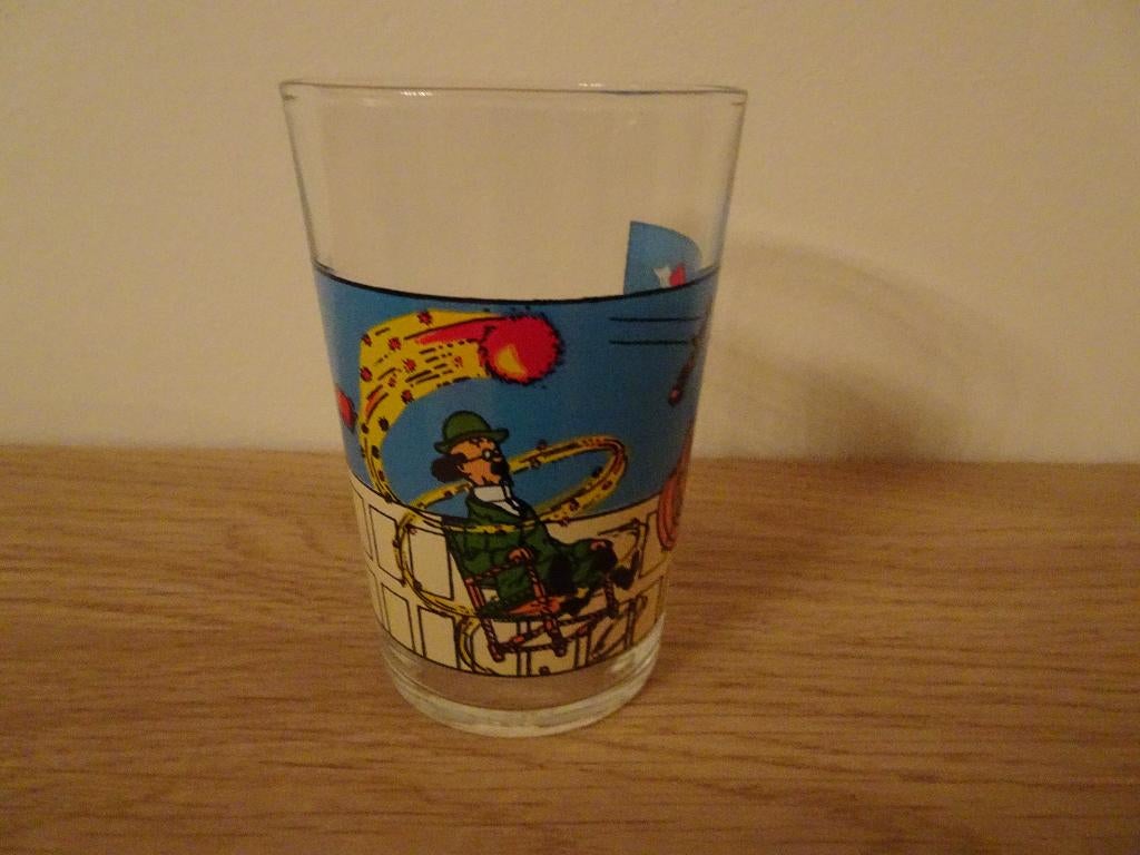 Verre Tintin Lombard - Professeur Tournesol - Hergé, Collections, Envoi, Tintin, Comme neuf, Ustensile
