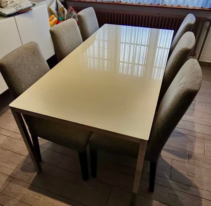 Table Ikea, Maison & Meubles, Tables | Tables à manger, Cinq personnes ou plus, Enlèvement, Utilisé, 50 à 100 cm