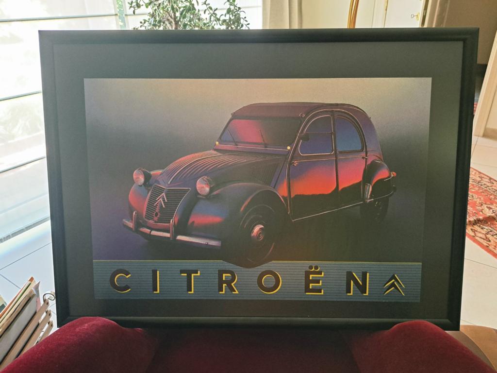 Affiches originales Citroën DS-2CV-Traction '80 - B2, Neuf, Rectangulaire horizontal, A1 jusqu'à A3, Publicité