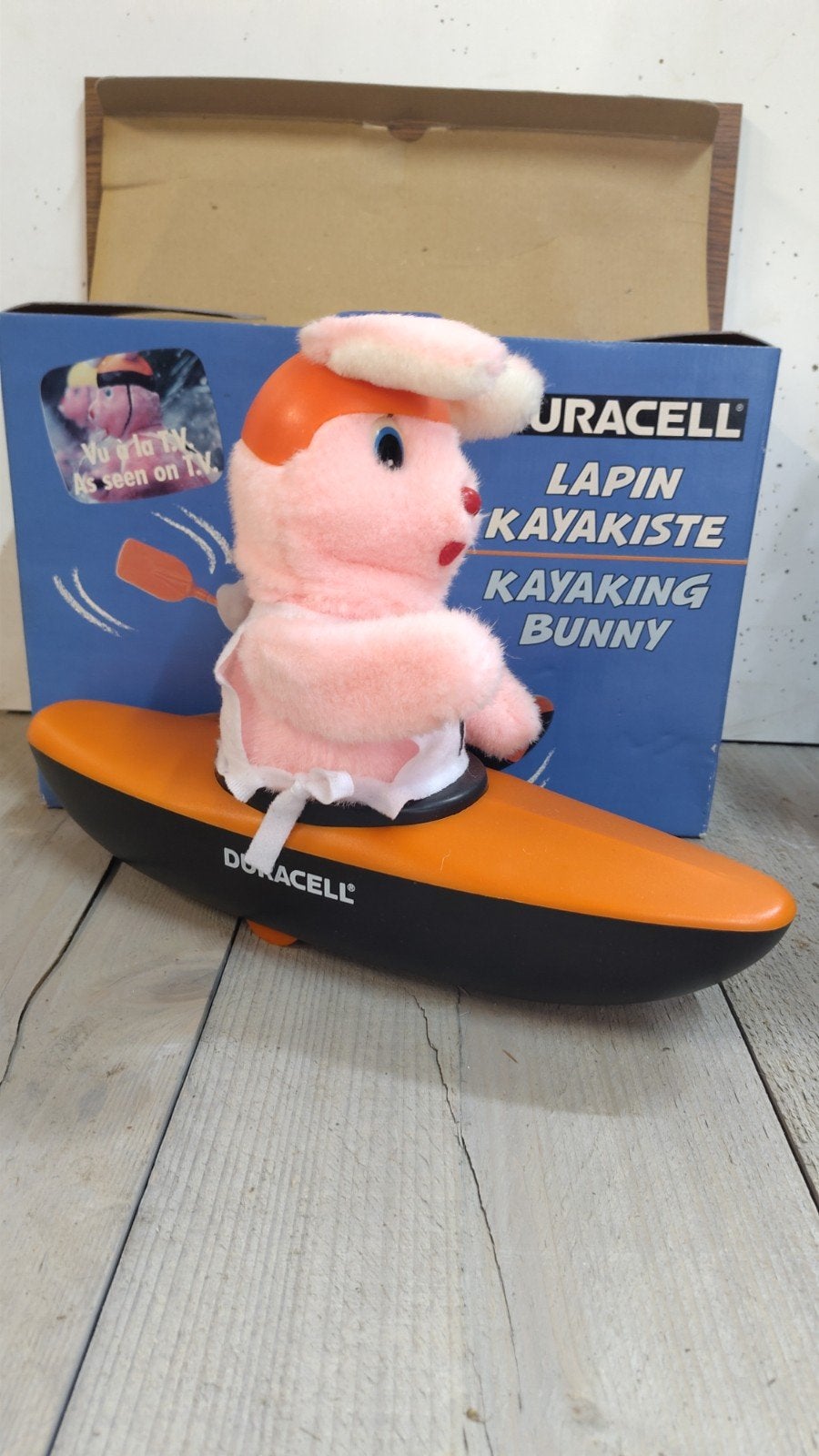 Kayaking bunny van Duracell in werkende staat, Ophalen