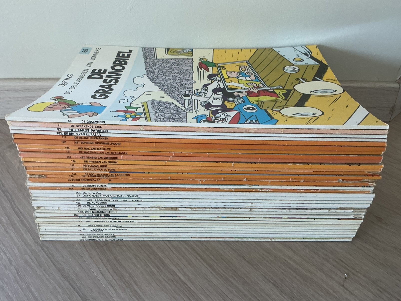 Strips Jommeke, Boeken, Ophalen, Gelezen