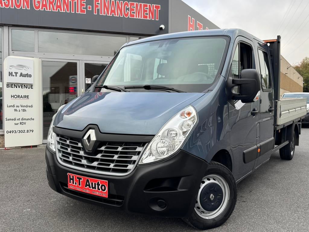 Renault Master 2.3 DCI/L3H1/Wiel Platform/Kipper/7PL/Euro6B, Auto's, Bestelwagens en Lichte vracht, Voorwielaandrijving, 4 deurs