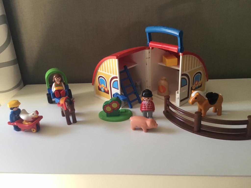 Playmobil 123 Manege, Ophalen of Verzenden, Complete set