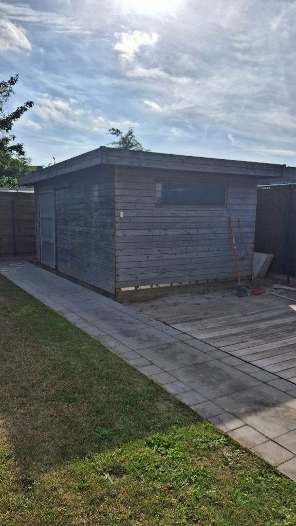 Maison de jardin murale en bois, 200 à 400 cm, Enlèvement, Utilisé, 500 cm ou plus