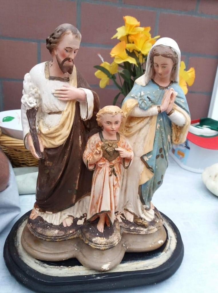 Heilige Familie, Antiek en Kunst, Antiek | Religieuze voorwerpen, Ophalen