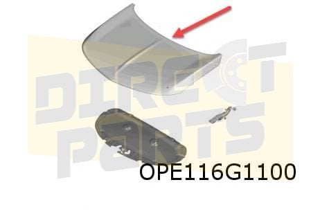 Opel Mokka B motorkap Origineel! (te spuiten) 9837499380, -, -, Opel, Nieuw