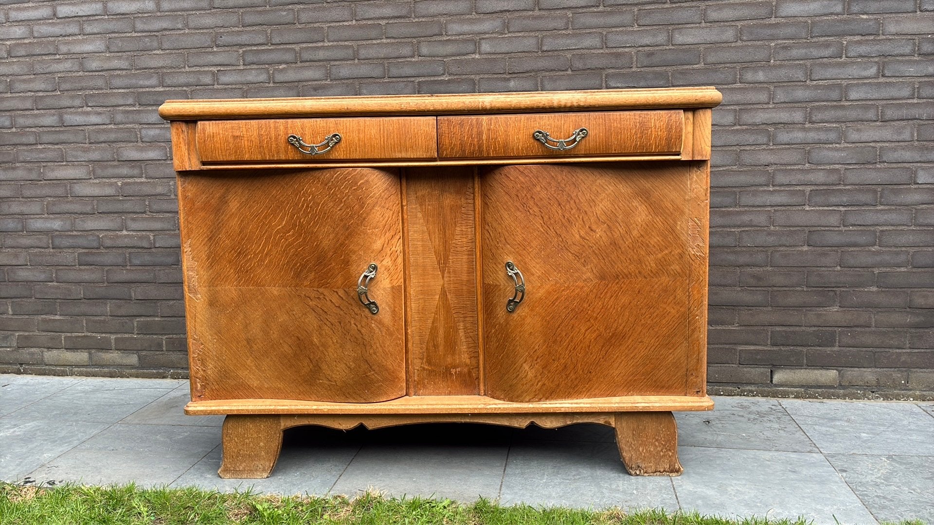 Oude commode, Ophalen, Gebruikt