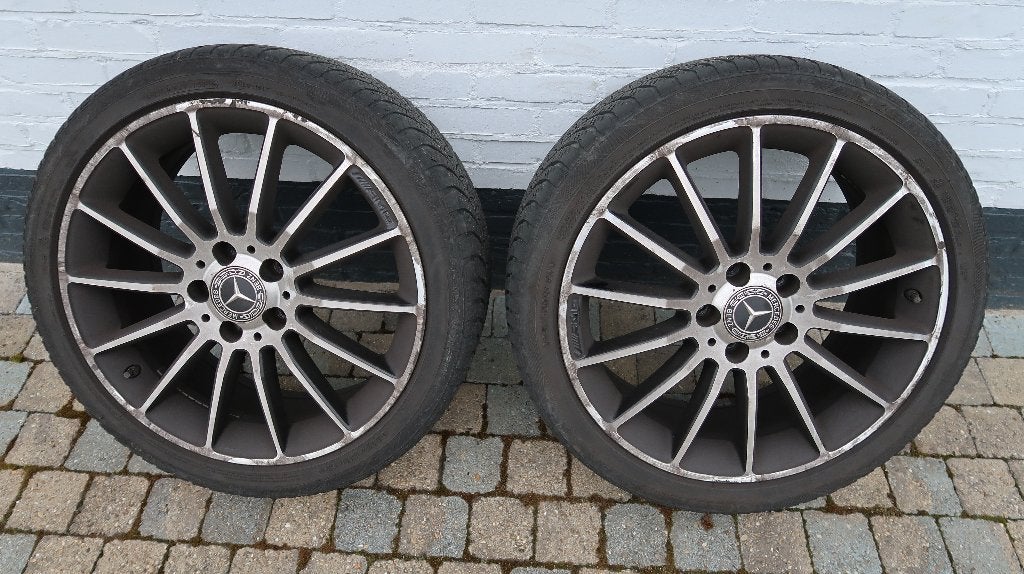 Mercedes AMG velgen - 2 stuks 18", Enlèvement, 18 pouces, Jante(s)