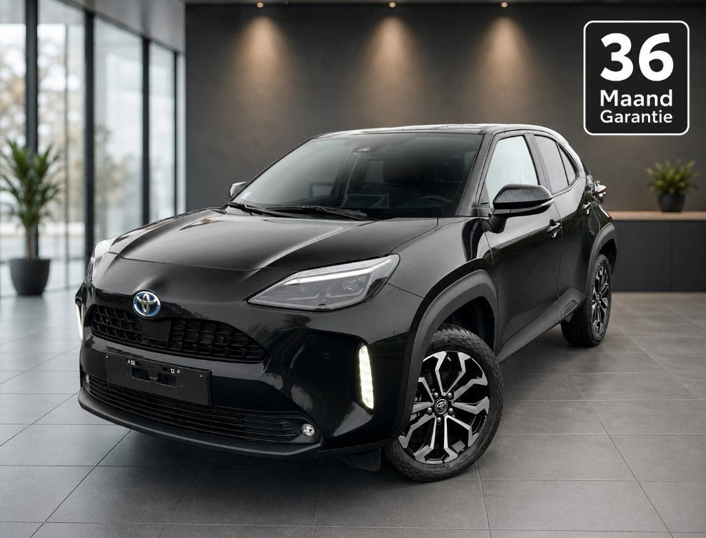 Toyota Yaris Cross Hybrid Automaat Dynamic Plus 36M Garantie, Stof, Parkeersensor, Zwart, 1490 cc