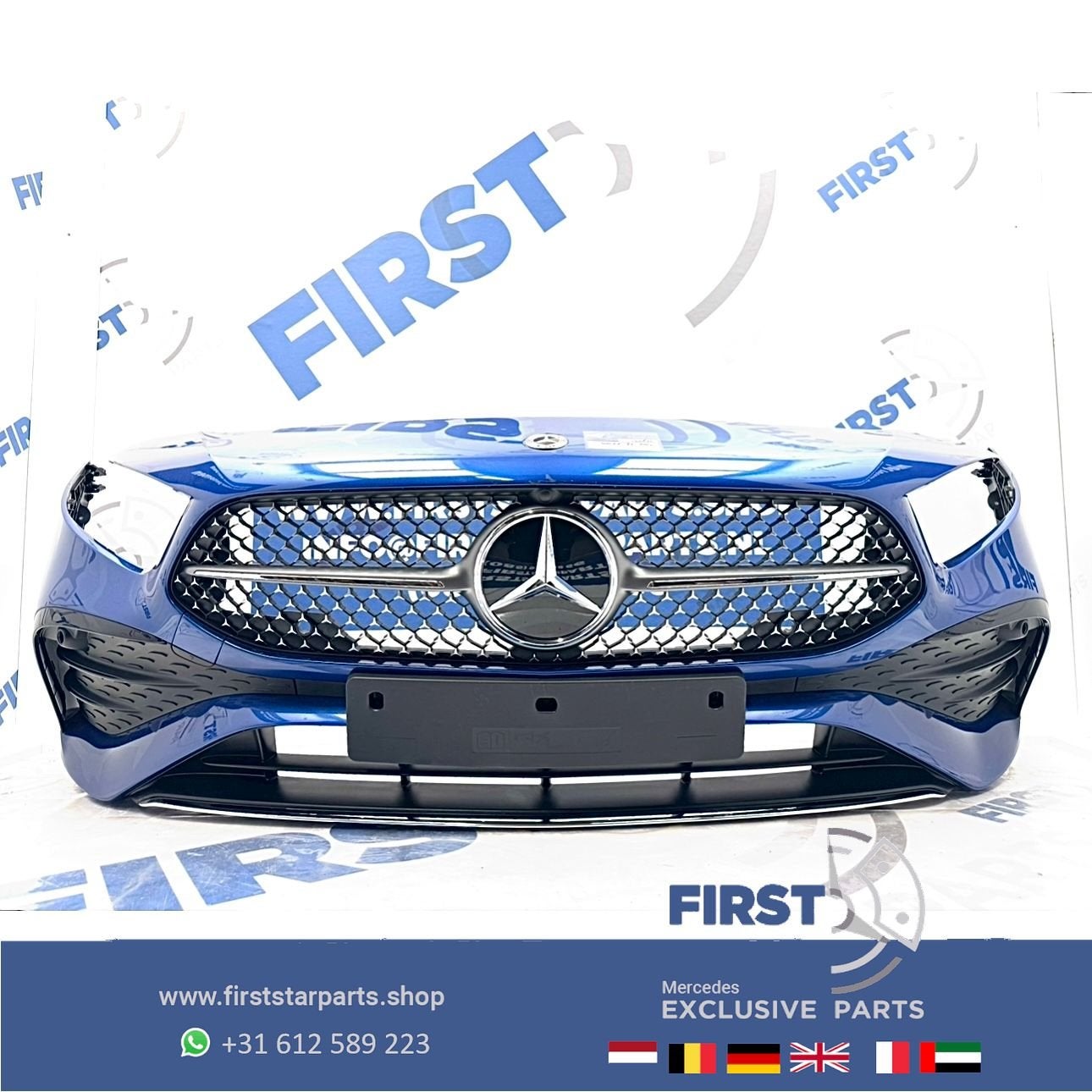 W177 FACELIFT BUMPER AMG A1778858705 VOORBUMPER COMPLEET 202, Utilisé, -, Avant, -