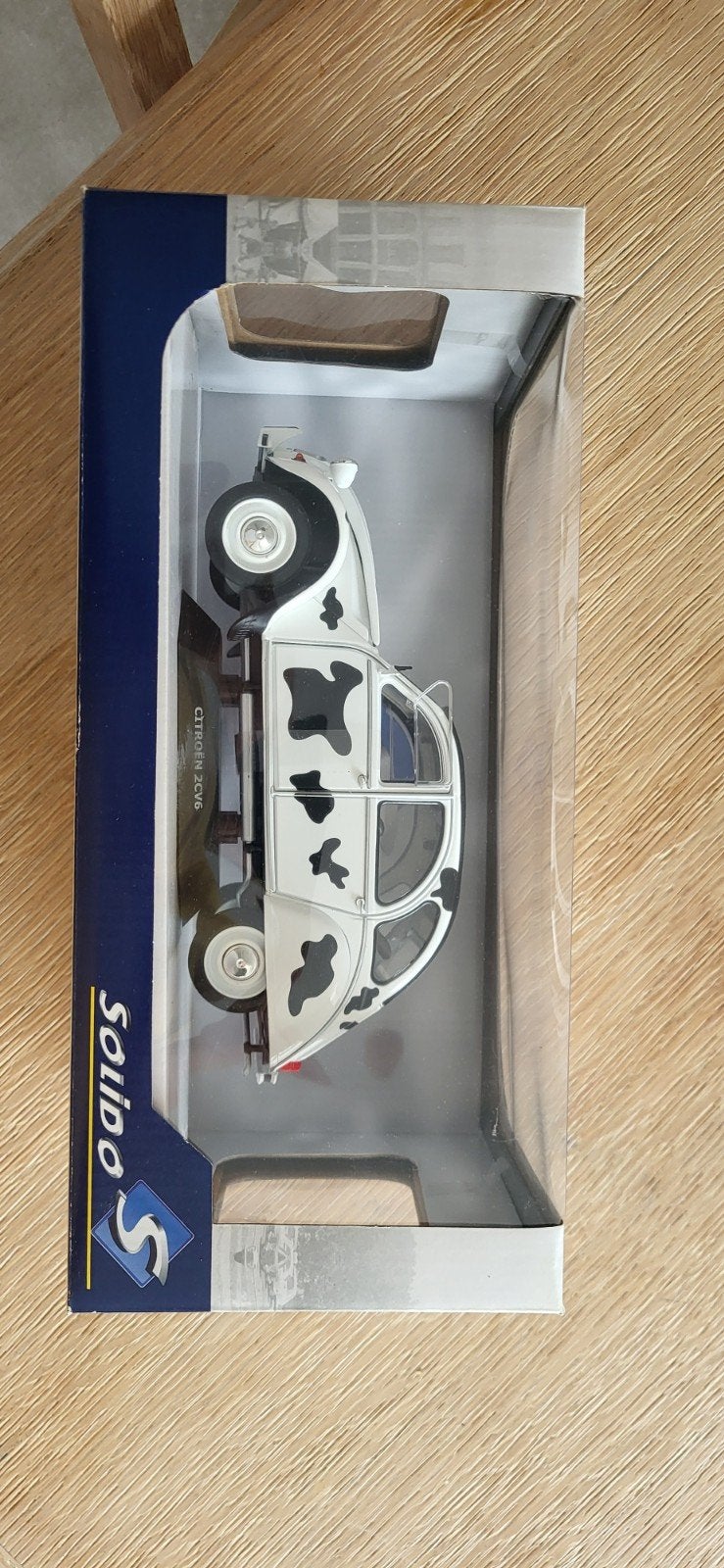 2cv 1/18 vache solide, Enlèvement