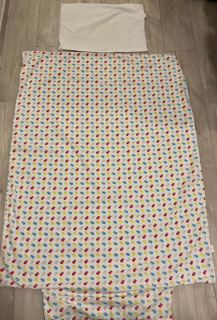 Peuter donsdeken 90x120, 2 donsdeken met kussensloop, Kinderen en Baby's, Ophalen, Deken of Dekbed