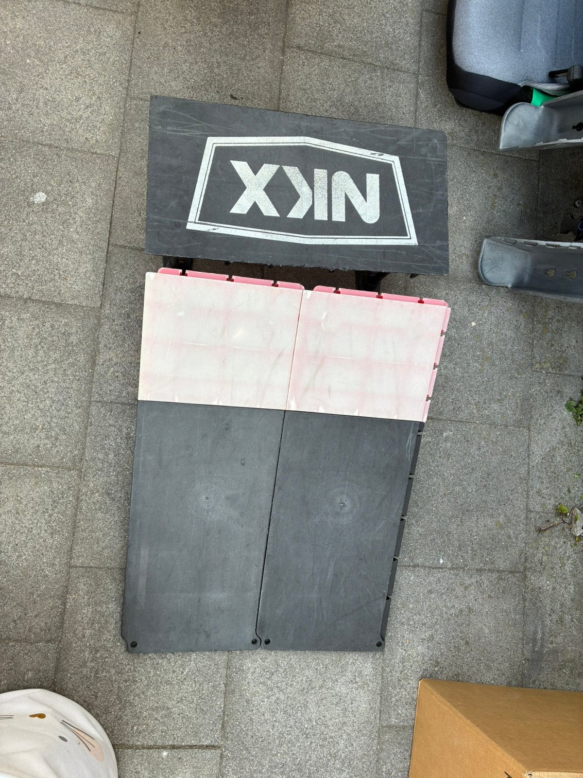 Skateramp, Enlèvement