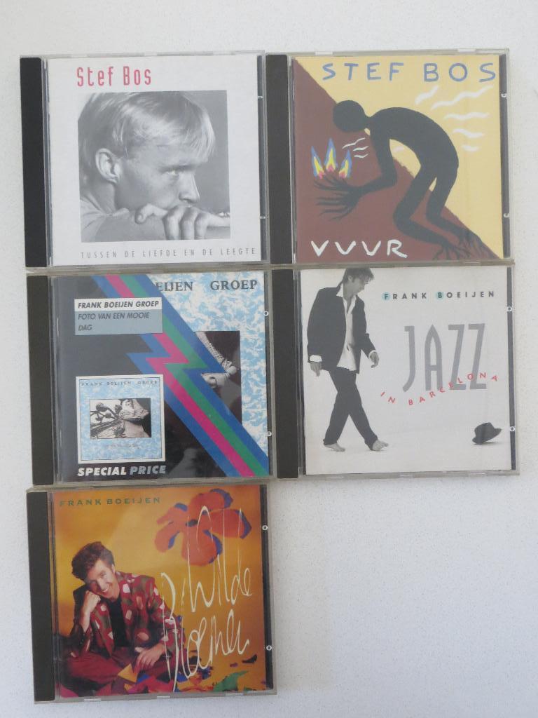 Pakket CD's Stef Bos / Frank Boeijen, Cd's en Dvd's, Ophalen of Verzenden, Gebruikt, Pop