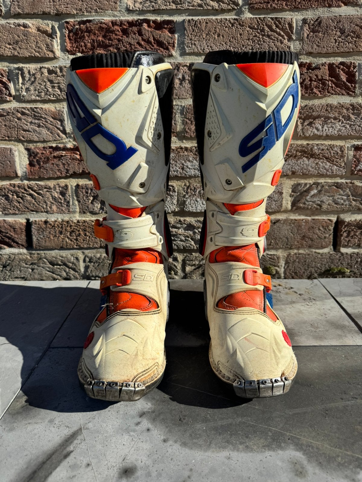 Bottes SIDI Crossfire 2 pointure 44, Motos, Enlèvement, Seconde main, Hommes, Bottes