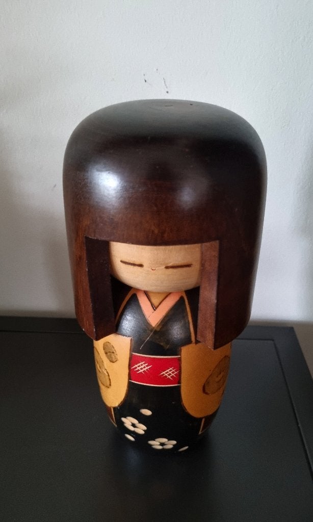 Zeldzame grote Kokeshi van Ozawa Shiun, Antiek en Kunst, Verzenden