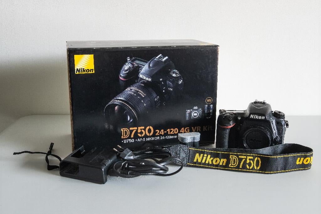 Fototoestel Nikon D750, Audio, Tv en Foto, Fotocamera's Digitaal, Ophalen, Gebruikt, Spiegelreflex, Nikon