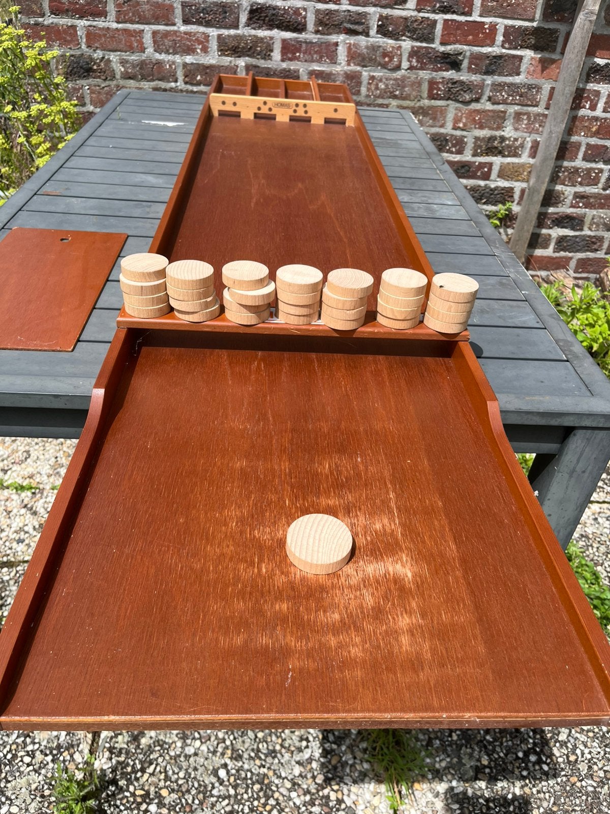 Sjoelbak Homas S25, Hobby en Vrije tijd, Gezelschapsspellen | Overige, Gebruikt, Een of twee spelers, Drie of vier spelers, Vijf spelers of meer