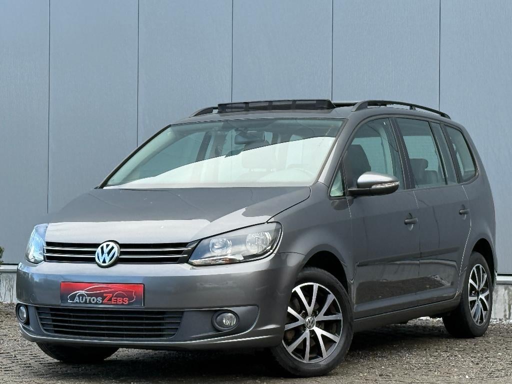 Volkswagen Touran 1.6 TDi 7-Zit Pano Cruise Navi Park.Sensor, Auto's, Volkswagen, Bedrijf, Te koop, Touran, ABS, Airbags, Airconditioning