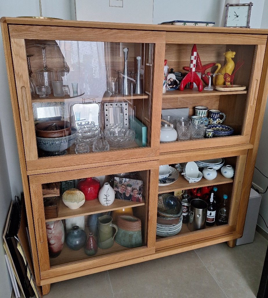 Buffet vaisselier JERK, marque AM.PM, Avec porte(s), 25 à 50 cm, 100 à 150 cm, Enlèvement