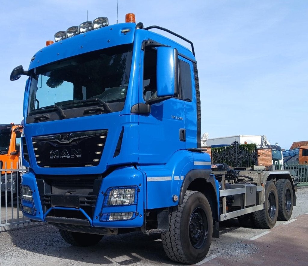 MAN TGS 33500 6x4 containersysteem (50), Auto's, Vrachtwagens, Automaat, Euro 6, MAN, Bedrijf